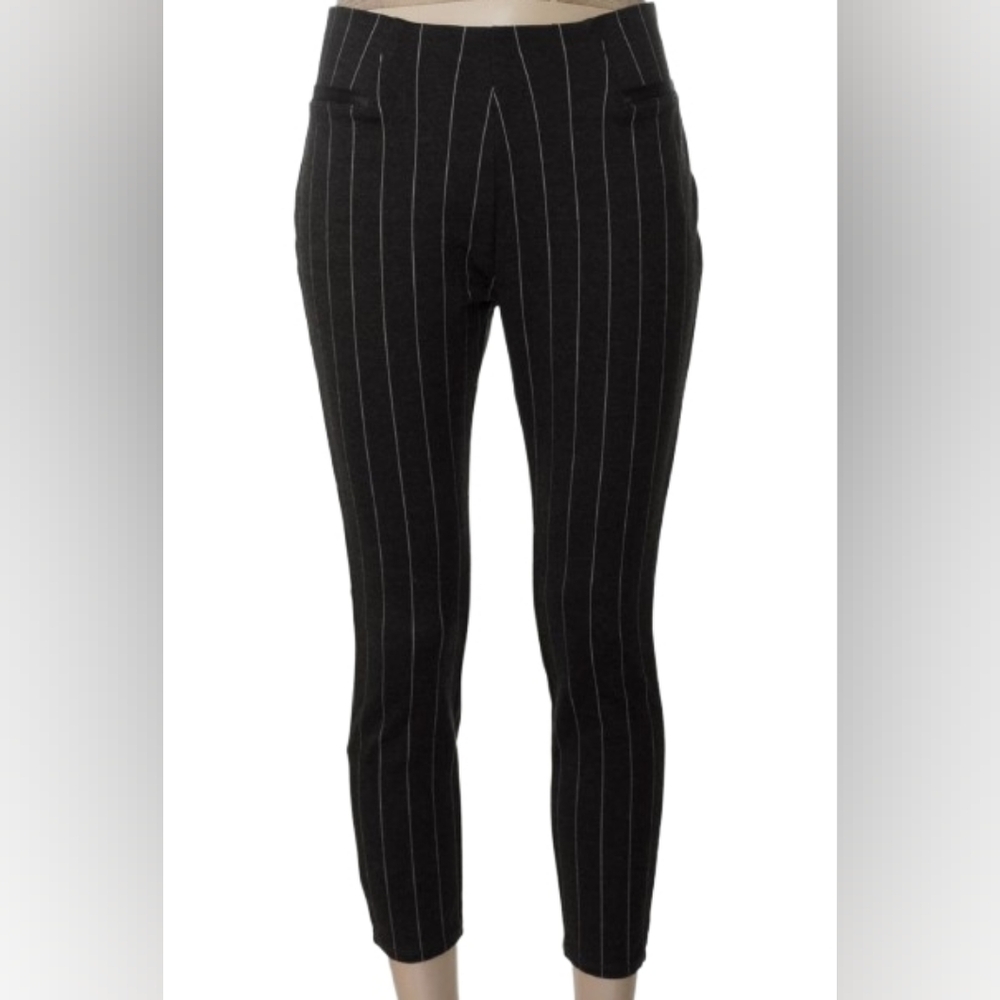 Ci Sono Striped Skinny Cropped Pants Size L